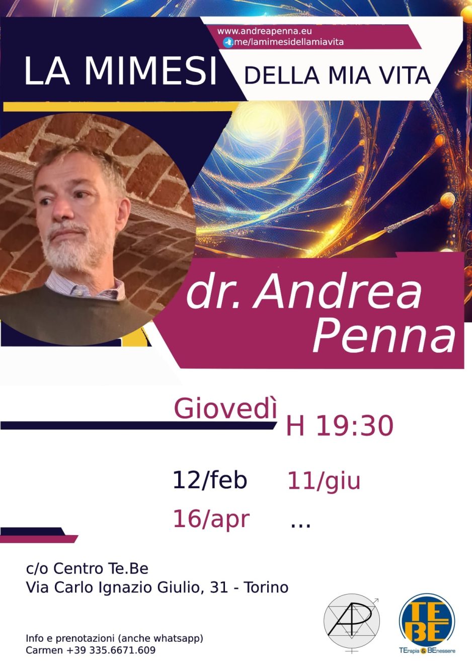 Locandina e calendario